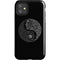 Liquid Blue Yin Yang Music Skulls iPhone 11 Impact Case