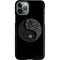 Liquid Blue Yin Yang Music Skulls iPhone 11 Pro Lite Case