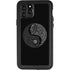 Liquid Blue Yin Yang Music Skulls iPhone 11 Pro Waterproof Case