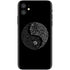 Liquid Blue Yin Yang Music Skulls iPhone 11 Skin