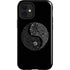 Liquid Blue Yin Yang Music Skulls iPhone 12 Mini Impact Case