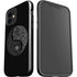 Liquid Blue Yin Yang Music Skulls iPhone 12 Mini Impact Case