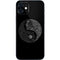 Liquid Blue Yin Yang Music Skulls iPhone 12 Mini Skin