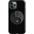 Liquid Blue Yin Yang Music Skulls iPhone 12 Pro Impact Case