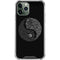 Liquid Blue Yin Yang Music Skulls iPhone 12 Pro Max Clear Case