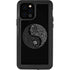Liquid Blue Yin Yang Music Skulls iPhone 12 Pro Waterproof Case