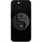 Liquid Blue Yin Yang Music Skulls iPhone 13 Mini Skin