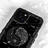 Liquid Blue Yin Yang Music Skulls iPhone 13 Mini Waterproof Case