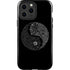 Liquid Blue Yin Yang Music Skulls iPhone 13 Pro Max Impact Case