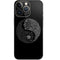 Liquid Blue Yin Yang Music Skulls iPhone 13 Pro Skin