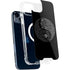 Liquid Blue Yin Yang Music Skulls iPhone 14 Plus MagSafe Case