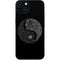 Liquid Blue Yin Yang Music Skulls iPhone 15 Plus Skin