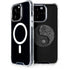 Liquid Blue Yin Yang Music Skulls iPhone 15 Pro MagSafe Case