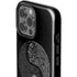 Liquid Blue Yin Yang Music Skulls iPhone 15 Pro Max Impact Case