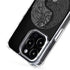 Liquid Blue Yin Yang Music Skulls iPhone 15 Pro Max MagSafe Case