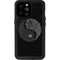 Liquid Blue Yin Yang Music Skulls iPhone 14 Pro Max Waterproof Case