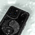 Liquid Blue Yin Yang Music Skulls iPhone 14 Pro Max Waterproof Case