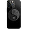 Liquid Blue Yin Yang Music Skulls iPhone 14 Pro Skin