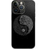 Liquid Blue Yin Yang Music Skulls iPhone 14 Pro Skin