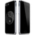 Liquid Blue Yin Yang Music Skulls iPhone SE (2nd & 3rd Gen) Clear Case