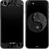 Liquid Blue Yin Yang Music Skulls iPhone SE (2nd & 3rd Gen) Skin