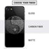 Liquid Blue Yin Yang Music Skulls iPhone SE (2nd & 3rd Gen) Skin