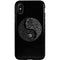 Liquid Blue Yin Yang Music Skulls iPhone X Pro Case