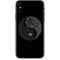 Liquid Blue Yin Yang Music Skulls iPhone X Skin