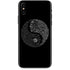 Liquid Blue Yin Yang Music Skulls iPhone X Skin