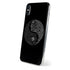 Liquid Blue Yin Yang Music Skulls iPhone X Skin