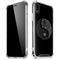 Liquid Blue Yin Yang Music Skulls iPhone XR Clear Case