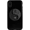 Liquid Blue Yin Yang Music Skulls iPhone XR Pro Case