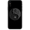 Liquid Blue Yin Yang Music Skulls iPhone XS Max Skin