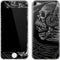Liquid Blue Yin Yang Music Skulls Apple iPod Skin
