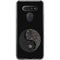 Liquid Blue Yin Yang Music Skulls LG K51/Q51 Clear Case