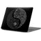 Liquid Blue Yin Yang Music Skulls Apple MacBook Pro 13-inch Skin