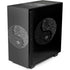 Liquid Blue Yin Yang Music Skulls NZXT H510 Compact ATX Mid-Tower Case Skin
