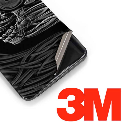 Liquid Blue Yin Yang Music Skulls OnePlus 7 Pro Skin