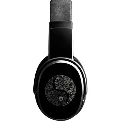 Liquid Blue Yin Yang Music Skulls Skullcandy Crusher Wireless Skin