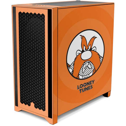 Looney Tunes Yosemite Sam Full Corsair 4000D Tempered Glass Mid-Tower ATX Case Skin