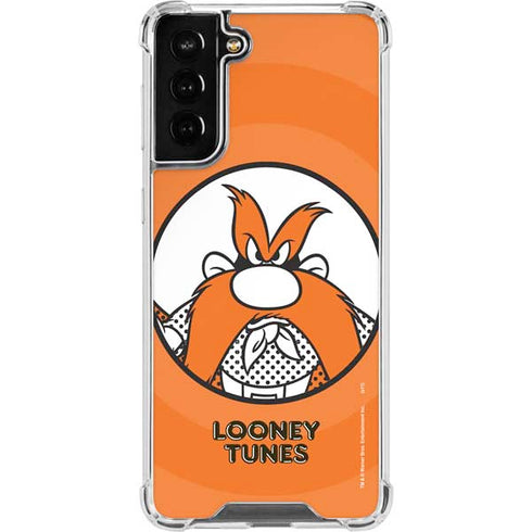 Looney Tunes Yosemite Sam Full Galaxy S21 FE Clear Case