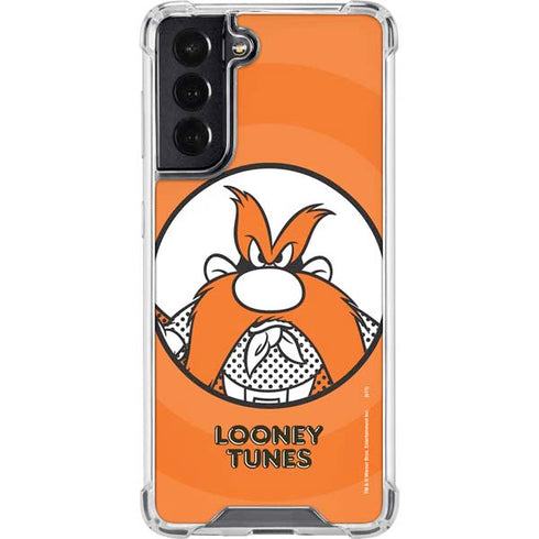 Looney Tunes Yosemite Sam Full Galaxy S22 Clear Case