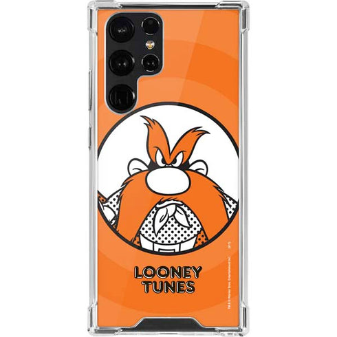 Looney Tunes Yosemite Sam Full Galaxy S22 Ultra Clear Case