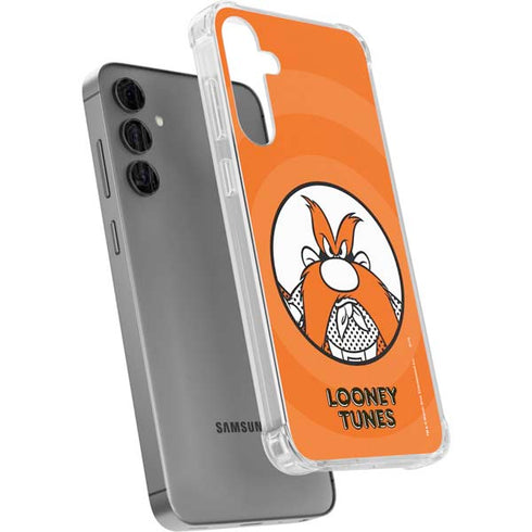 Looney Tunes Yosemite Sam Full Galaxy S24 Plus Clear Case
