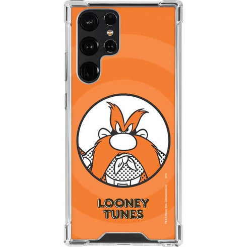 Looney Tunes Yosemite Sam Full Galaxy S24 Ultra Clear Case