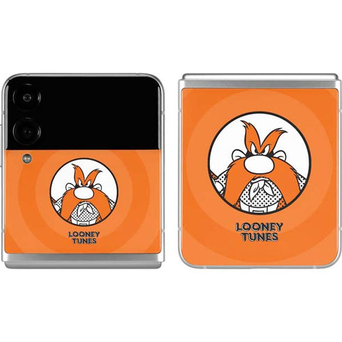 Looney Tunes Yosemite Sam Full Galaxy Z Flip4 5G Skin