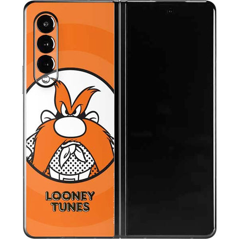 Looney Tunes Yosemite Sam Full Galaxy Z Fold3 5G Skin