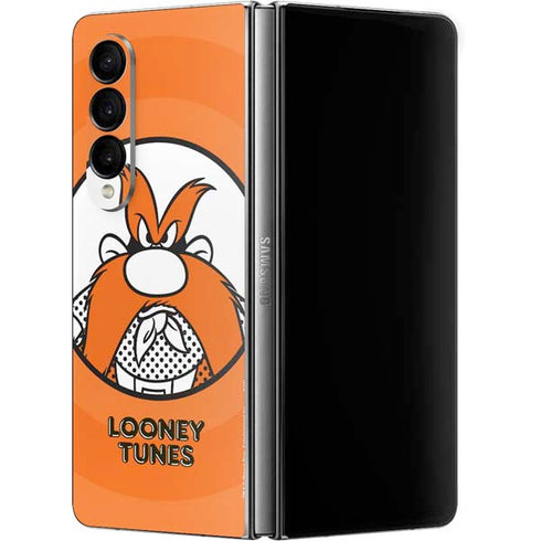 Looney Tunes Yosemite Sam Full Galaxy Z Fold4 5G Skin