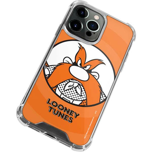 Looney Tunes Yosemite Sam Full iPhone 13 Pro Clear Case