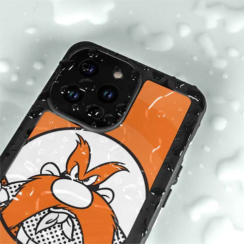 Looney Tunes Yosemite Sam Full iPhone 14 Pro Max Waterproof Case